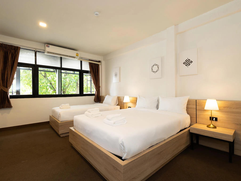 บรรยากาศภายในห้องของ B2 Phayao Boutique & Budget Hotel
