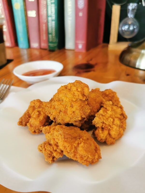 เมนูไก่ทอดของร้านแบล็คสมิธ