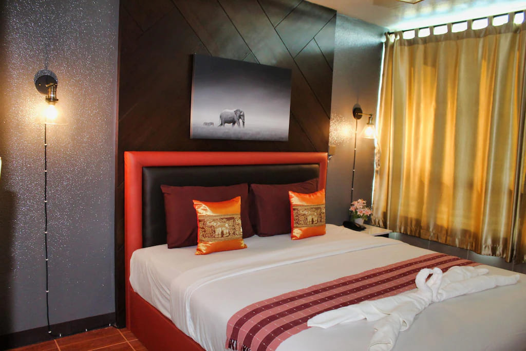 ห้องเตียงเดี่ยวของ KM HOTEL