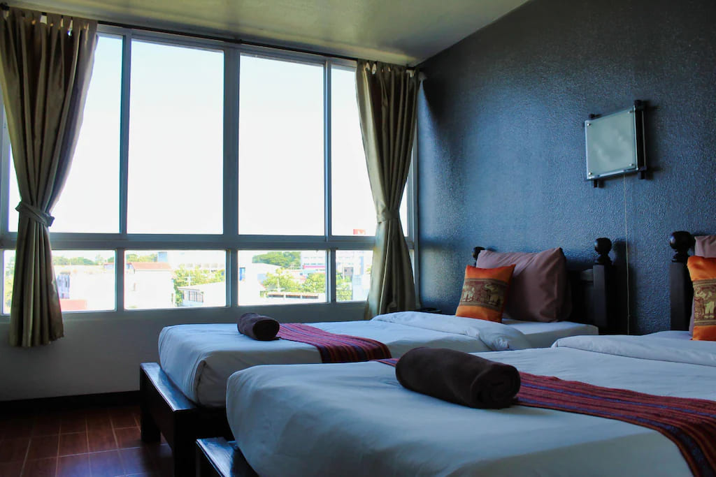 ห้องเตียงคู่ของ KM HOTEL