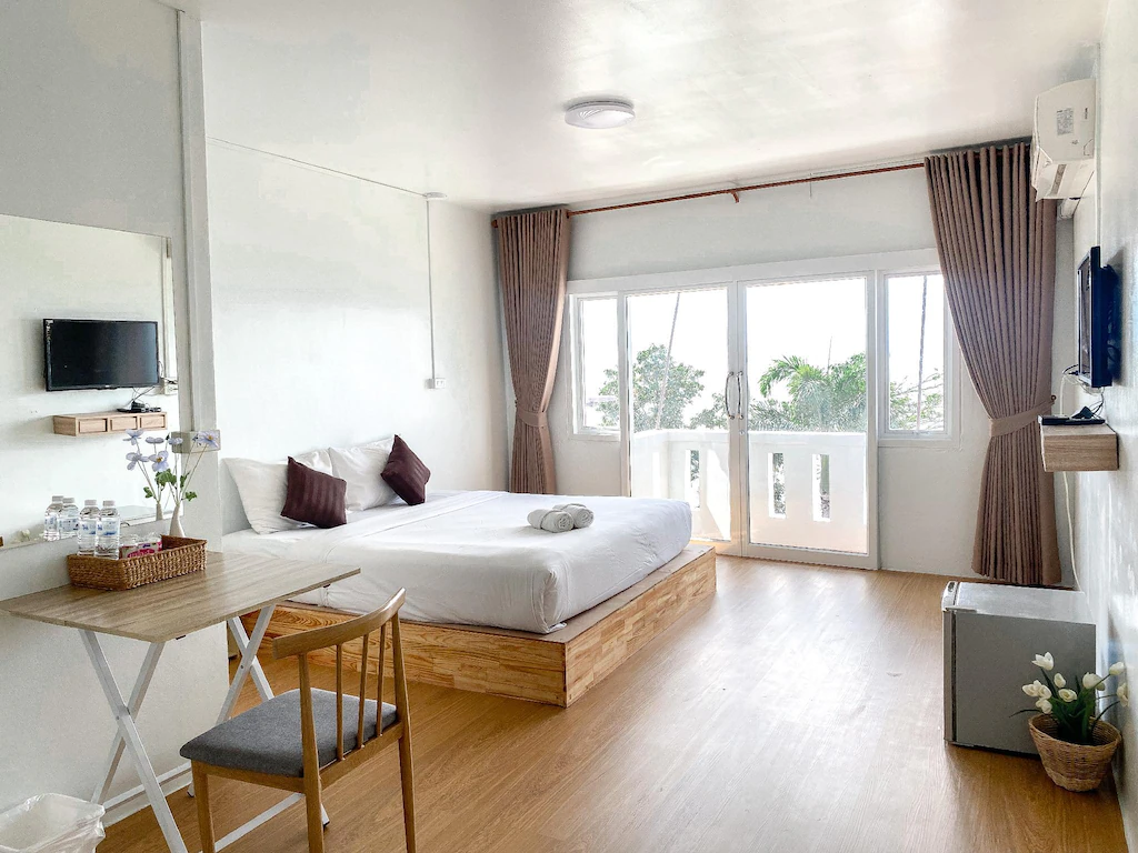 บรรยากาศภายในห้องของ Rerkdee Bed and Breakfast