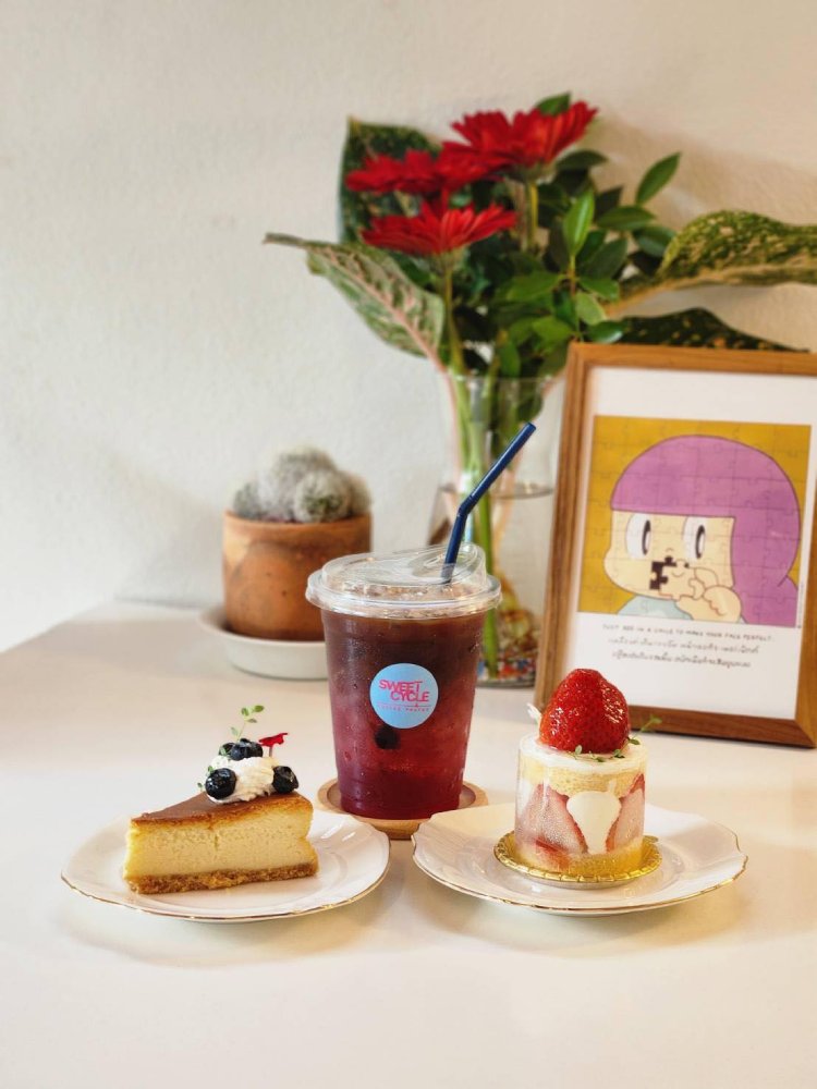 เมนูของร้าน Sweet Cycle พะเยา