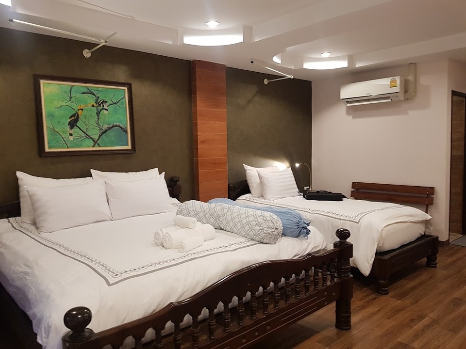 ห้องสะอาด นอนสบาย Namtok Sarika Resotel