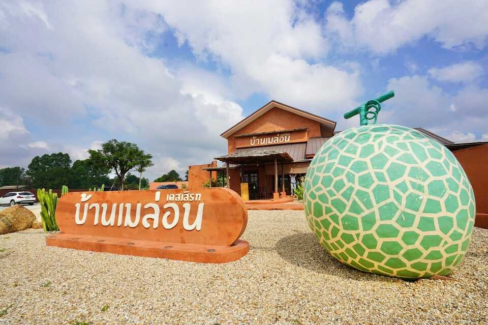 บ้านเมล่อน เดสเสิรท Baanmelon desert สวรรค์ของคนรักเมล่อน