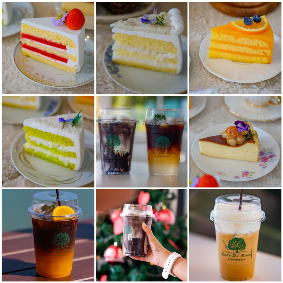 น้ำ ชา กาแฟ เบอเกอร์รี่ รีวิวคาเฟ่