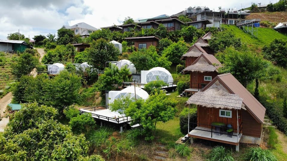 ภูฟ้าใส โฮมสเตย์ ที่พักม่อนแจ่ม