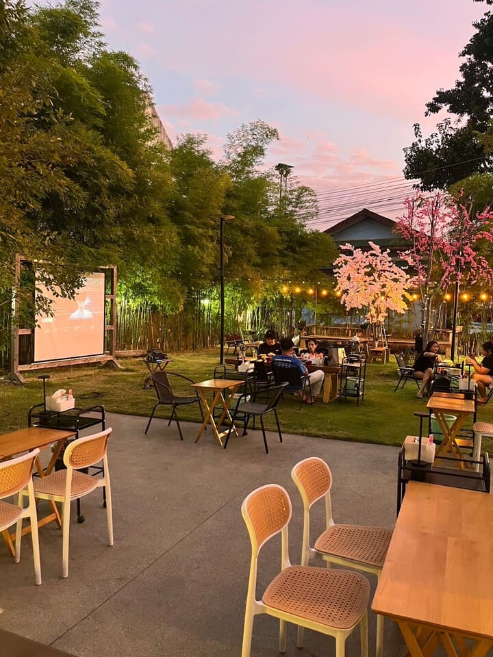 บรรยากาศยามเย็น Jen-ko-house